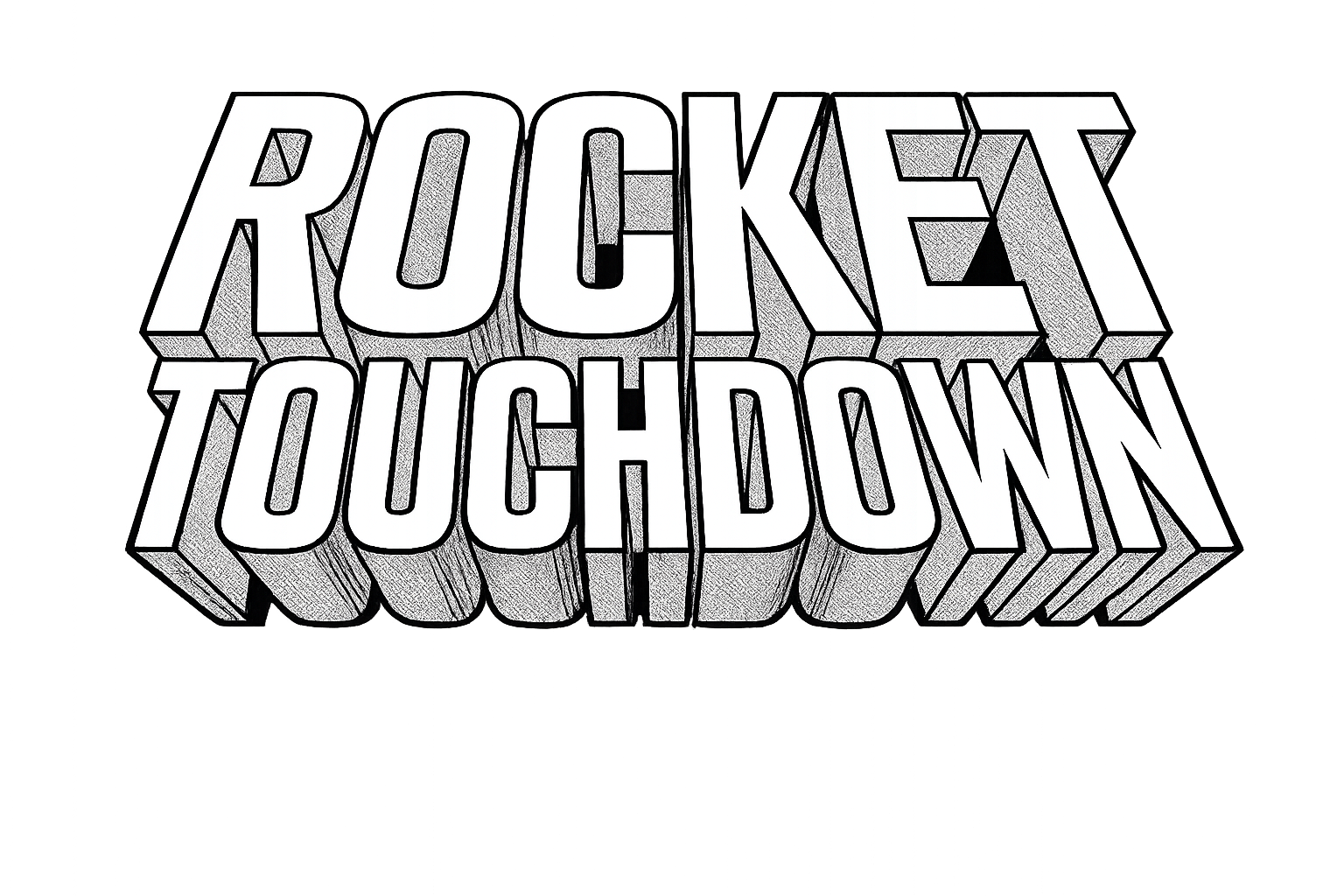 Rocket Touchdown Logo